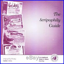 Book, The Scripophily Guide by Howard Shakespeare (stocks and bonds)