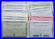 Boston & Maine Railroad 1953-54 Stock Certificates GROUP OF 146 PIECES