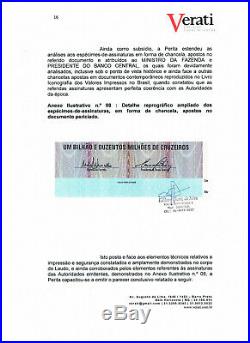 Brazil Government LTN Series H Cr 1.2B (Purple/Roxa) Bond