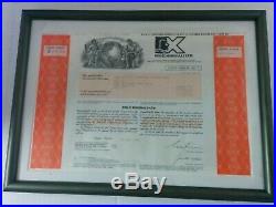 Bre-X Minerals LTD Stock Certificate 100 Shares
