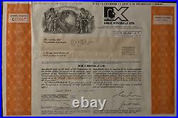 Bre-X Minerals Mining Stock, Largest Mining Scam Ever, Salted Core Samples, Rare