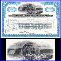 Buffalo Niagara and Eastern Power Corporation NY 1927 Stock Certificate