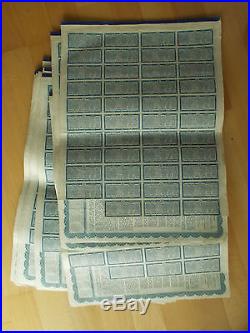 China 12x £100- Chinese Government 1913 Reorganisation Hsbc Not Cancelled