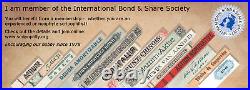 CHINA 1944 Allied Victory Bond 200 $, uncancelled, coupons
