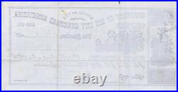 CIVIL WAR California 1865 Homestead Association Stock Doc. WithTax stamp