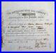 Canterbury Music Hall Company’ 1854 Stock Certificate- Lambeth, London, England