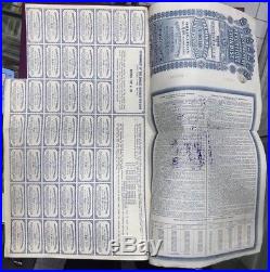 China 1913 Lung Tsing U Hai Railway Bond £20 with 42 coupons (line 2)