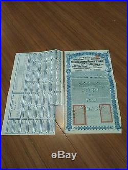 China 1913 Lung Tsing U Hai with Coupons, Detail check pictures