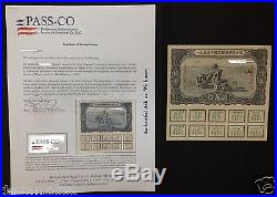 China 1955 Construction Loan Bond $100000 With Pass Co Certificate