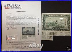 China 1955 Construction Loan Bond $1000000 With Pass Co Certificate