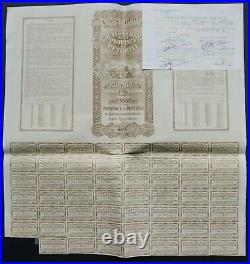 China Gouvernement of the Province of Petchili -1913- 5,5% bond + certificate