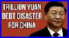 China Trillion Yuan Debt Disaster Stimulus Fails To Deliver Economic Growth U0026 Investment Collapses