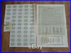Chinese Imperial Government, Honan Railway Gold Loan of 1905 with Coupons