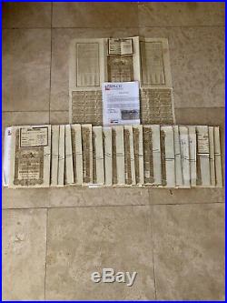 Chinese Petchili 5,1/2 1913 Bonds For Sale. All 20 bonds with PASS-CO $1000 each