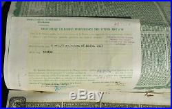 Chinese Reorganization Loan from 1913 Green Russian Issue