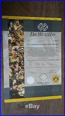 DM 2000 5 % Schmuckanleihe Westhyp Borussia Dortmund, BVB 09, Em. 4145