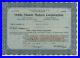 Doble Steam Motors Corporation 1923 Class A Common Stock Certificate (10 shares)