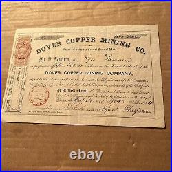 Dover Copper Mining Co Calumet Michigan 1864