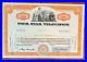 Four Star Television stock certificate 1964 RARE Orange 100 share variety