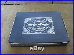 Franklin Mint Authentic Stocks or Bonds of Great American Corporations NICE