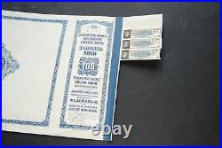 Germany Conversion Office for German Foreign Debts 1936 $100 Loan, uncancelled