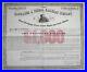 Giant 1881 Bond Certificate’Kankakee & Seneca Railroad Company
