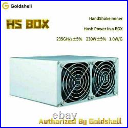 Goldshell HS-BOX Miner 235GH/S 230W Mining Machine Handshake HNS+SiaCoin-No PSU