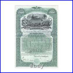 Great American Railroads Set of 6 Bond Certificates