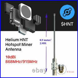 Helium Miner 868mhz-915mhz 10 dBi LoRaWAN Antenna (7.65m)