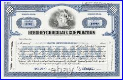 Hershey Chocolate Corporation, Last Specimen. Stock Certificate