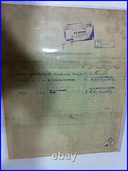 Indian Iron Steel Co Ltd Calcutta Stock Share Certificate Design Border 1937