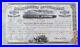 John A. Dix Autograph, Mississippi and Missouri Railroad 1864 Stock Certificate