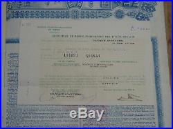 LUNG-TSING-U-HAI Railway, Gold Loan of 1913, Superpetchili, with 2 Certificate