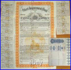 Los Angeles, California CA 1920s Street Improvement Bond Certificates-100 PIECES