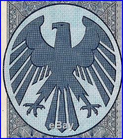 Lot 100 Deutsche Bank Berlin Düsseldorf ungelochte historische Aktien 1952 Abs