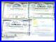 Lot of 3 Playboy Enterprises Stock Certificates with signed Mike Perlis Letter