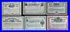 Lot of Six US Railroad Stock Certificates 1878 1955