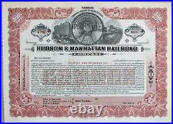 Lot of Six US Railroad Stock Certificates 1878 1955