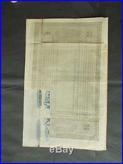 MEXICO 6% Pesos 1000- TESORERIA GENERAL 1845 a. K. A. BLACK EAGLE / AGUILA NEGRA
