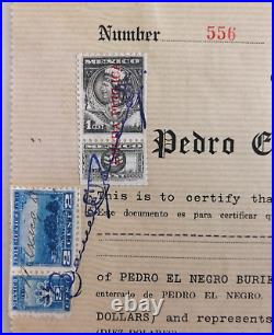 MEXICO Pedro el Negro bullion treasure hunt share 1931, steam ship Golden Gate