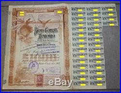 Mexico 1903 Banco Central Mexicano $1,000 Blueberries RARE