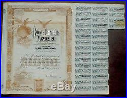Mexico Banco Central Mexicano 1905 S. A 1000 Pesos Queen blueberry unc coupons