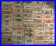 Mixed Lot of 50 Different Railroad Stock Certificates and Bonds, all with Vignette