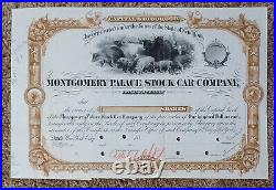 Montgomery Palace Stock Car Company of New York-Proof