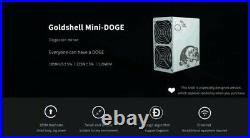 NEW Goldshell Mini-Doge Miner for DOGE & LTC Litecoin