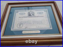 New York Central Railroad Co, Actual Stock Certificate (Four)