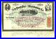 New York Pier and Warehouse Co. Stock Certificate. 1865
