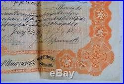 North American Phonograph Company Stock Certificate Rare scripophily 1891 100 sh