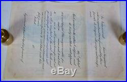 North American Phonograph Company Stock Certificate Rare scripophily 1891 100 sh