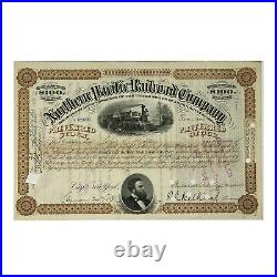 Northern Pacific Railroad Set of 5 Stock Certificates